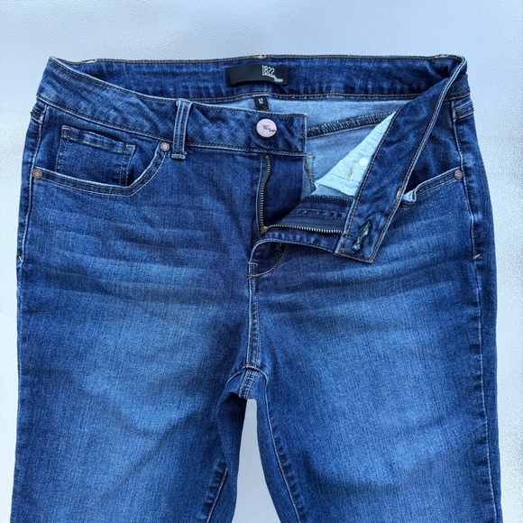 1822 Denim Mid-Rise Boot Cut Stretch Jeans ~ Size 12 - Picture 3 of 8
